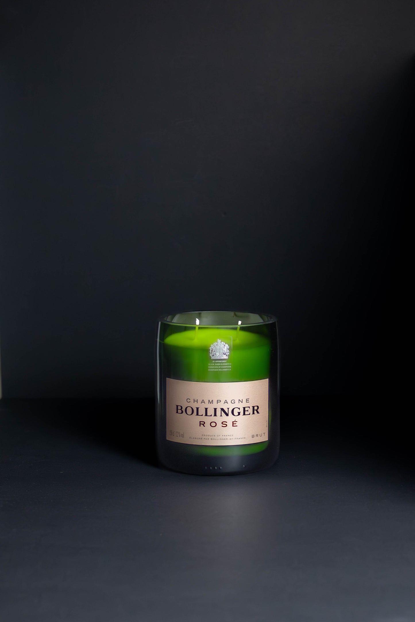 Bollinger Rose 1.5L upcycled candle